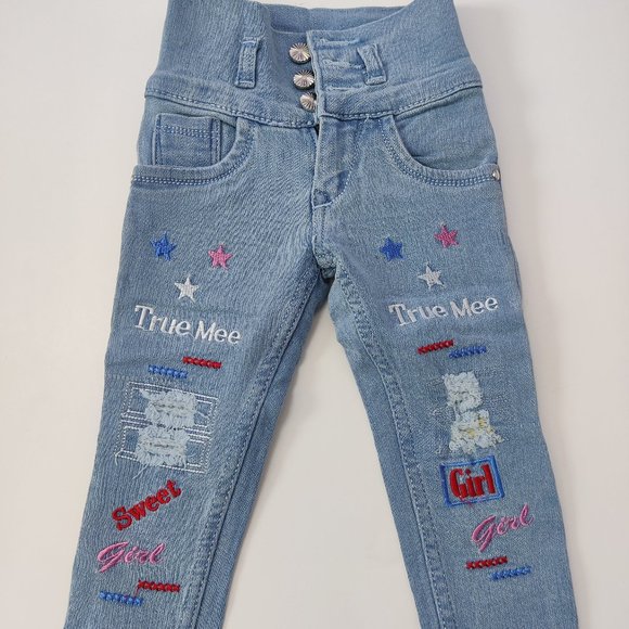 Girls jeans size 7/8, NWT, stretchy, pick one - Picture 3 of 7